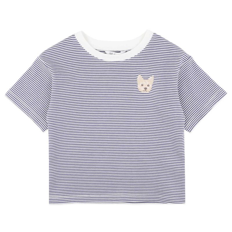 B&eacute;b&eacute; Alexi Stripe Tee 3-5Y image number 0